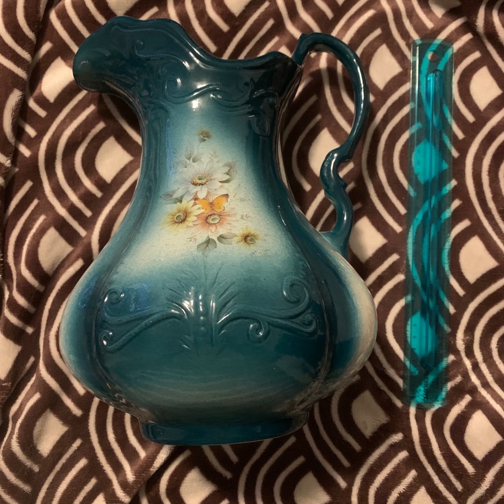 RARE 1820’s IRONSTONE USA Water Pitcher